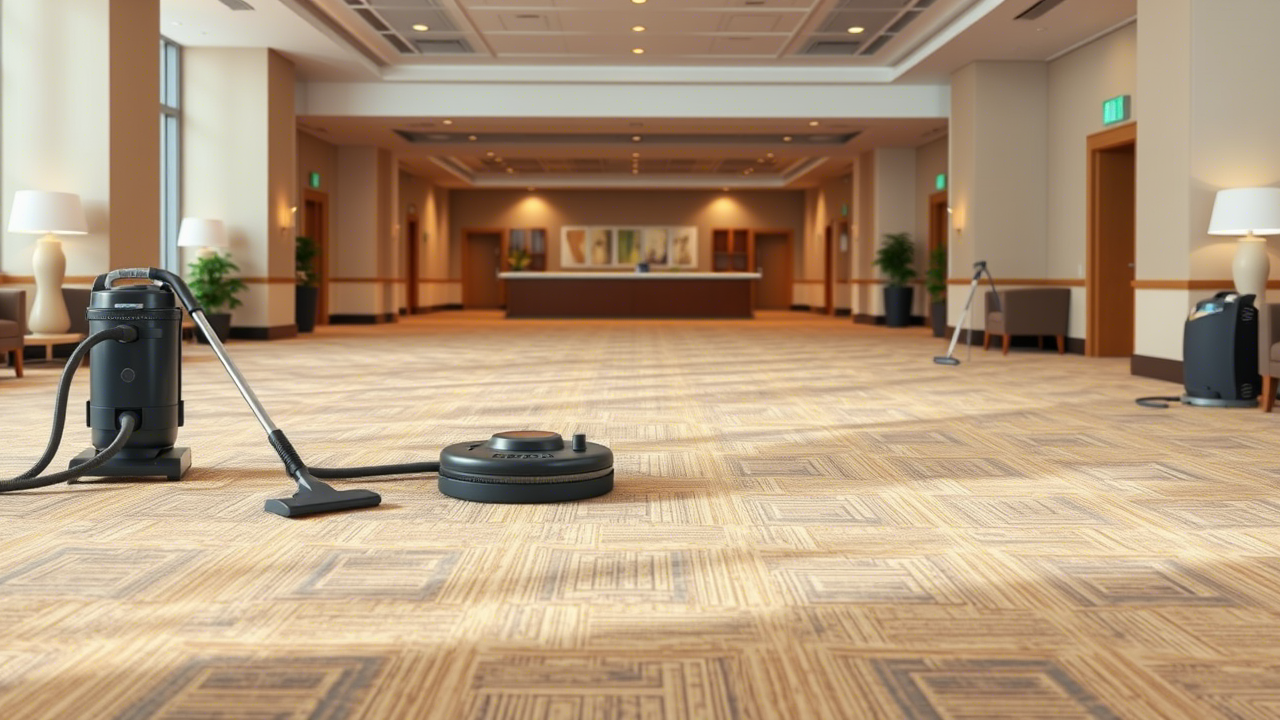 Уход за коммерческими ковровыми покрытиями