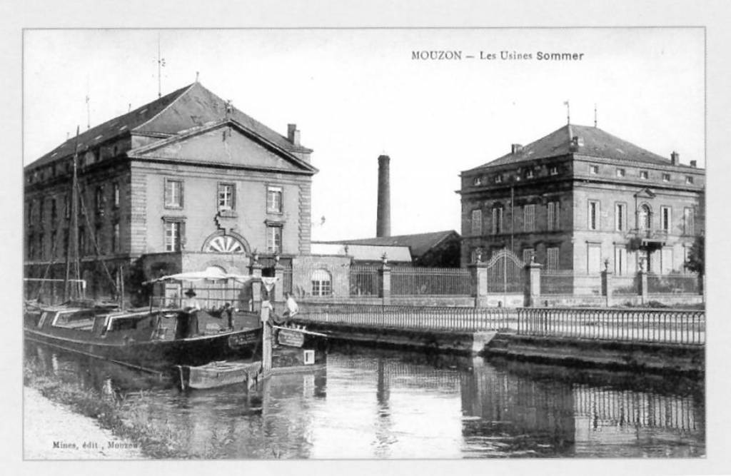 Изображение исторического здания первой фабрики Tarkett во Франции