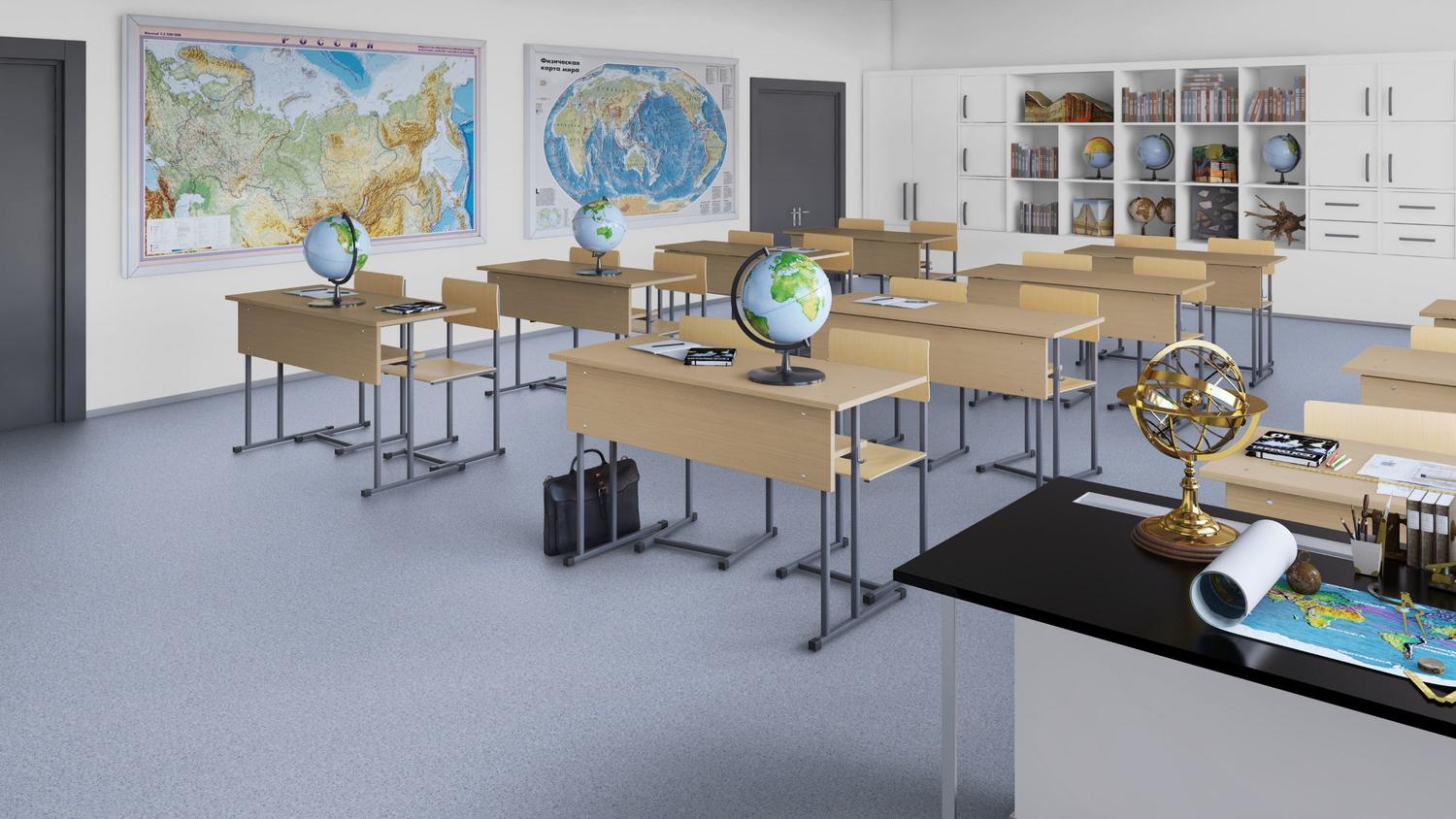 Гомогенный линолеум Tarkett Primo Plus