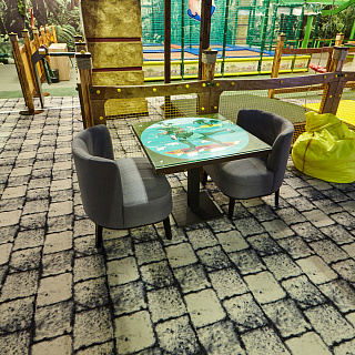 Центральном детский мир на Лубянке. Игровой зал и кинотеатр