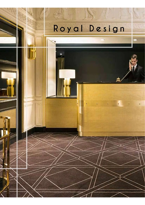 Ковролин для гостиниц и ресторанов Lano Royal design